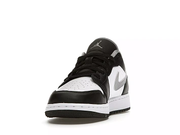 Jordan 1 Low Black White Grey  - 3