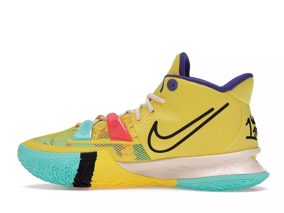Фото № 5 с приближением к товару «‎Nike Kyrie 7 1 World 1 People Yellow»