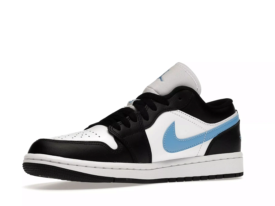 Фото № 3 с приближением к товару «‎Jordan 1 Low Black University Blue White »