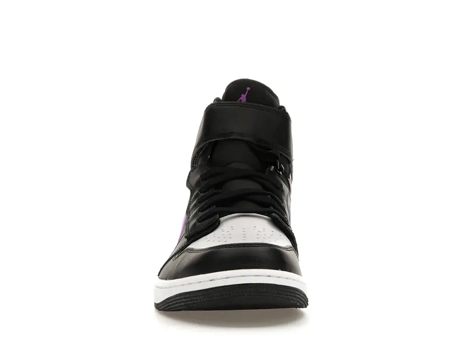 Фото № 2 с приближением к товару «‎Jordan 1 High FlyEase Black Bright Violet»