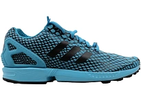 Фото № 1 с приближением к товару «‎adidas ZX Flux Techfit Core Black/Blanch Sea Blue»