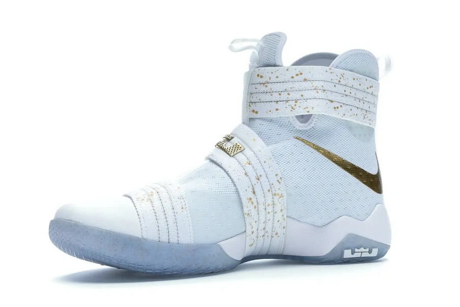 Фото № 3 с приближением к товару «‎Nike LeBron Zoom Soldier 10 Gold Medal»