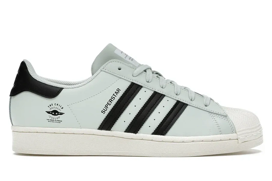 Фото № 1 с приближением к товару «‎adidas Superstar Star Wars The Mandalorian The Child»