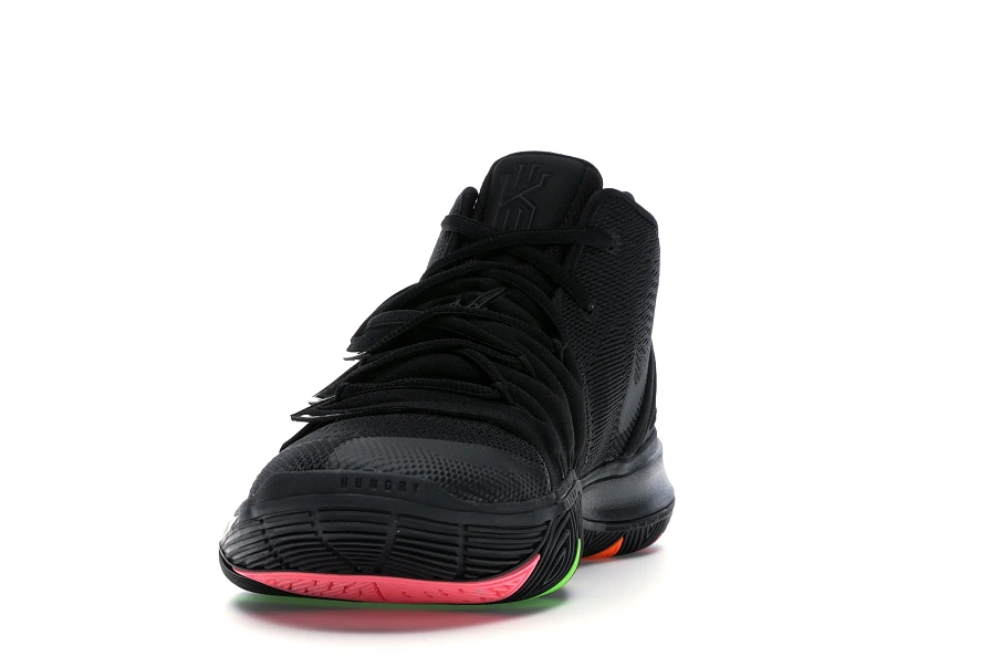 Фото № 2 с приближением к товару «‎Nike Kyrie 5 Black Rainbow Soles»