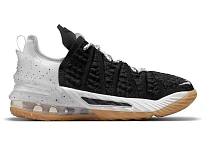 Фото № 1 с приближением к товару «‎Nike LeBron 18 Black White Gum »