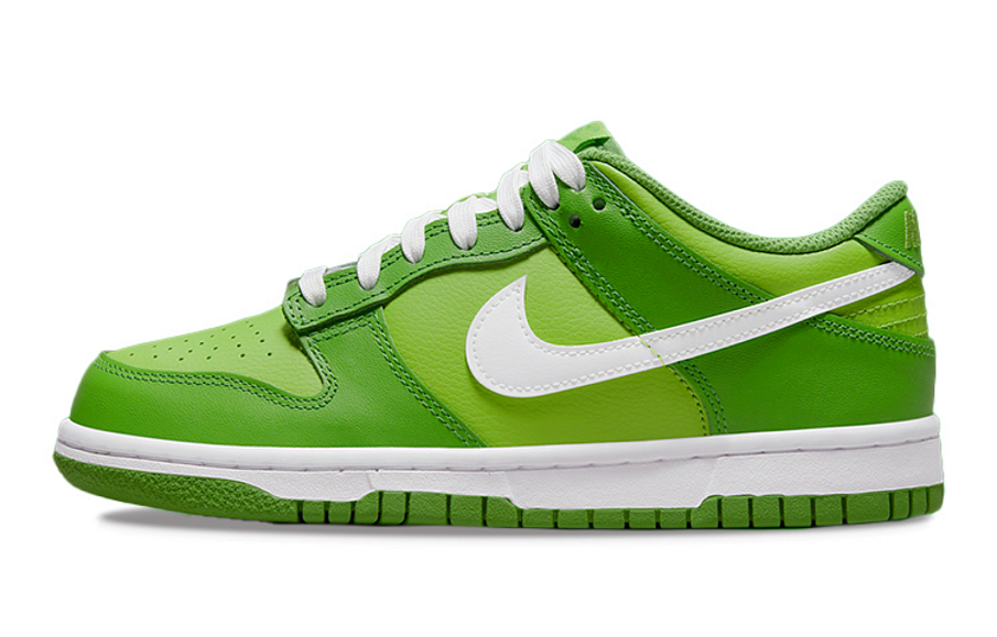 Фото № 1 с приближением к товару «‎Nike Dunk Low (Gs) Skate Shoes Dark Chlorophyll»