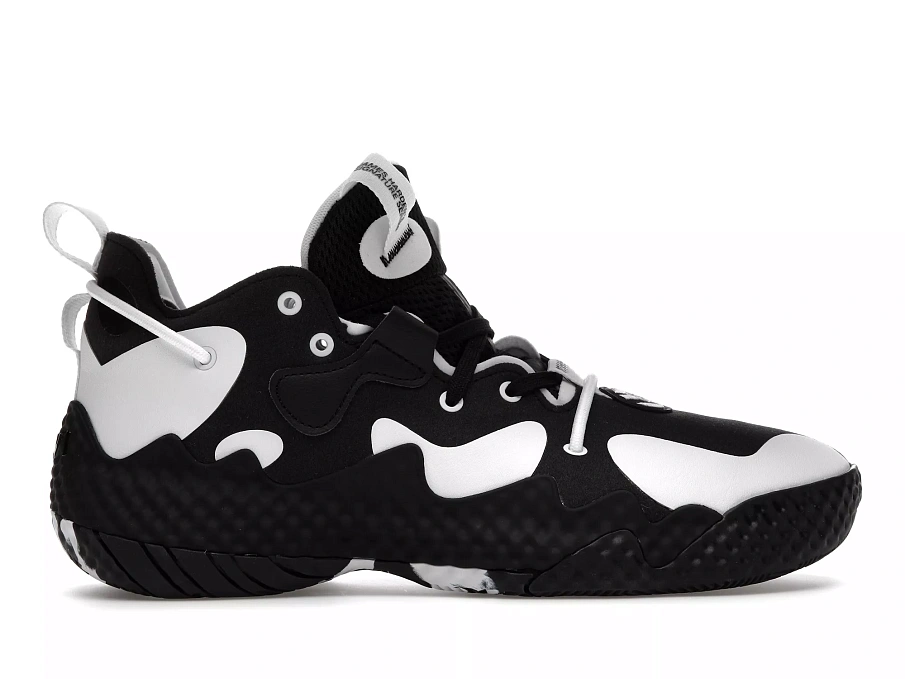 Фото № 1 с приближением к товару «‎adidas Harden Vol. 6 Black White»