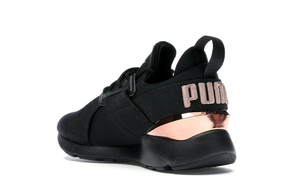 Фото № 6 с приближением к товару «‎Puma Muse Metal Black Rose Gold »