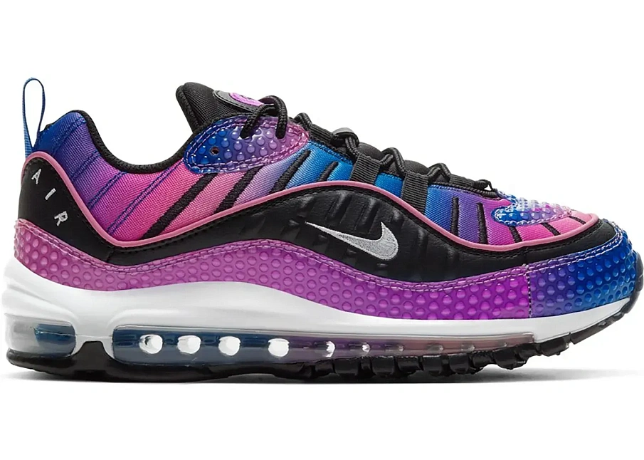 Фото № 1 с приближением к товару «‎Nike Air Max 98 Bubble Pack Black »