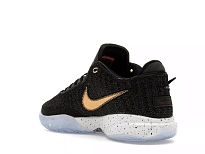 Фото № 5 с приближением к товару «‎Nike LeBron 20 Black Metallic Gold»