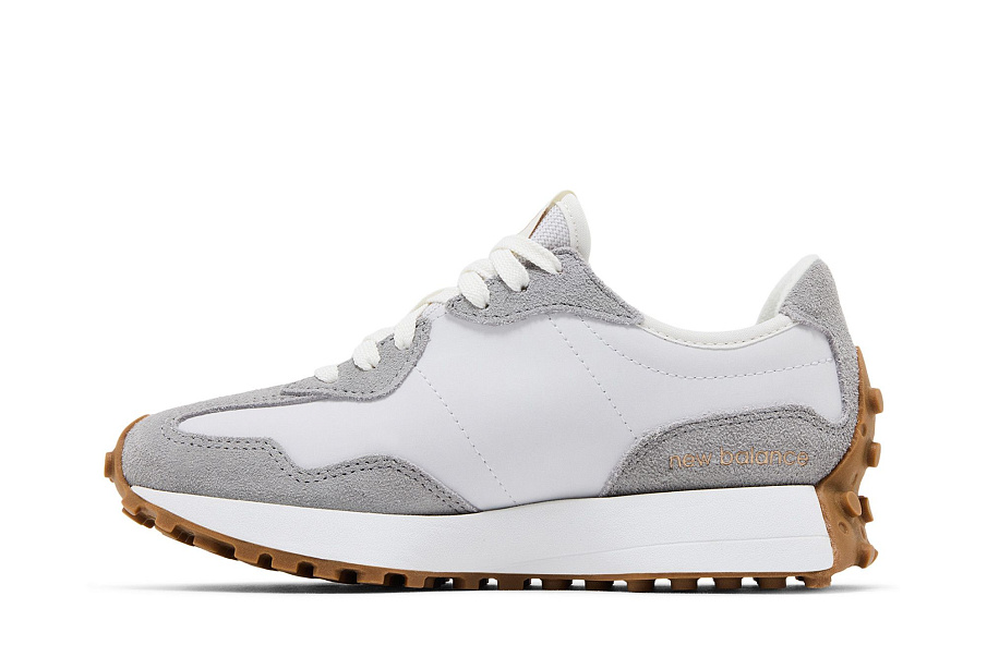 Фото № 4 с приближением к товару «‎New Balance Women's 327 Gold Metallic»