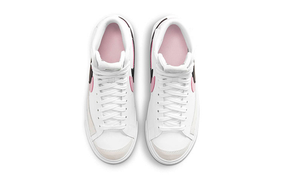 Фото № 4 с приближением к товару «‎Nike Blazer Mid '77 SE GS 'White Arctic Punch'»