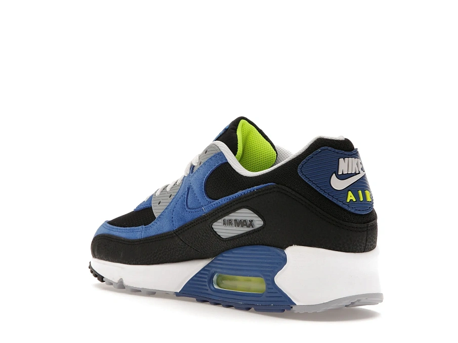 Фото № 6 с приближением к товару «‎Nike Air Max 90 Black Atlantic Blue»