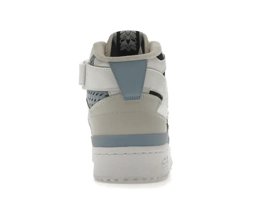 Фото № 4 с приближением к товару «‎adidas Forum Mid White Ambient Sky»