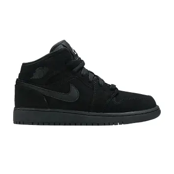 Air Jordan 1 Mid BG Black - 1