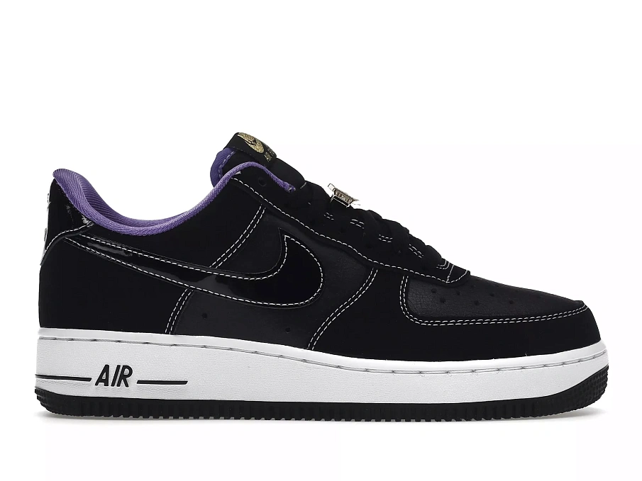 Фото № 1 с приближением к товару «‎Nike Air Force 1 Low '07 LV8 World Champ Black Purple»