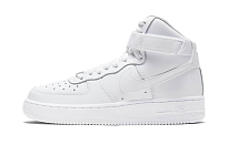 Фото № 1 с приближением к товару «‎Nike Air Force 1 High LE (GS) High-Top Sneakers White»