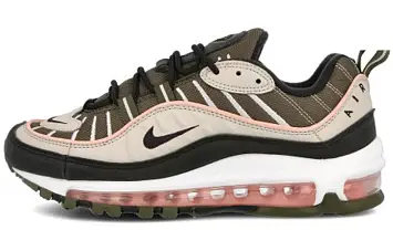 Nike Wmns Air Max 98 'Cargo Khaki Coral' - 1