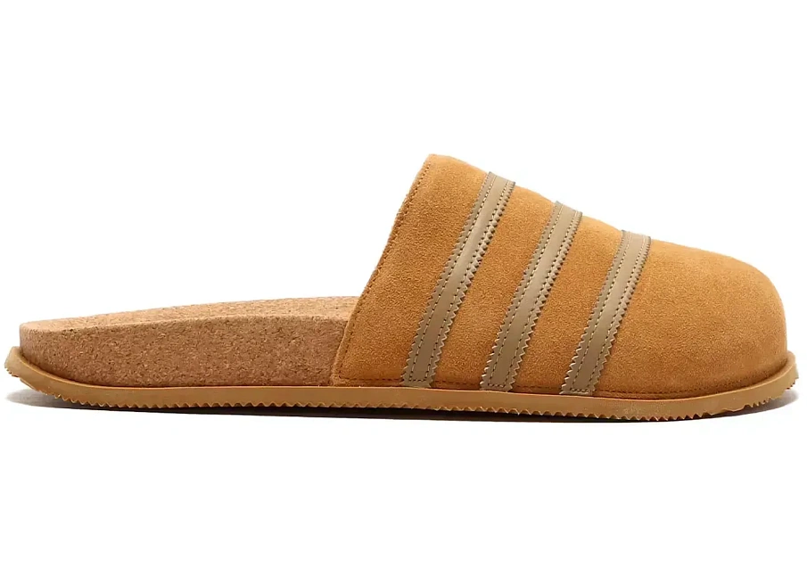 Фото № 1 с приближением к товару «‎adidas Adimule Lea Slides Brown»