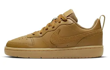 Nike Court Borough Low 2 Skate Shoes Wheat - 1