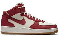 Фото № 2 с приближением к товару «‎Nike Air Force 1 Mid Red»