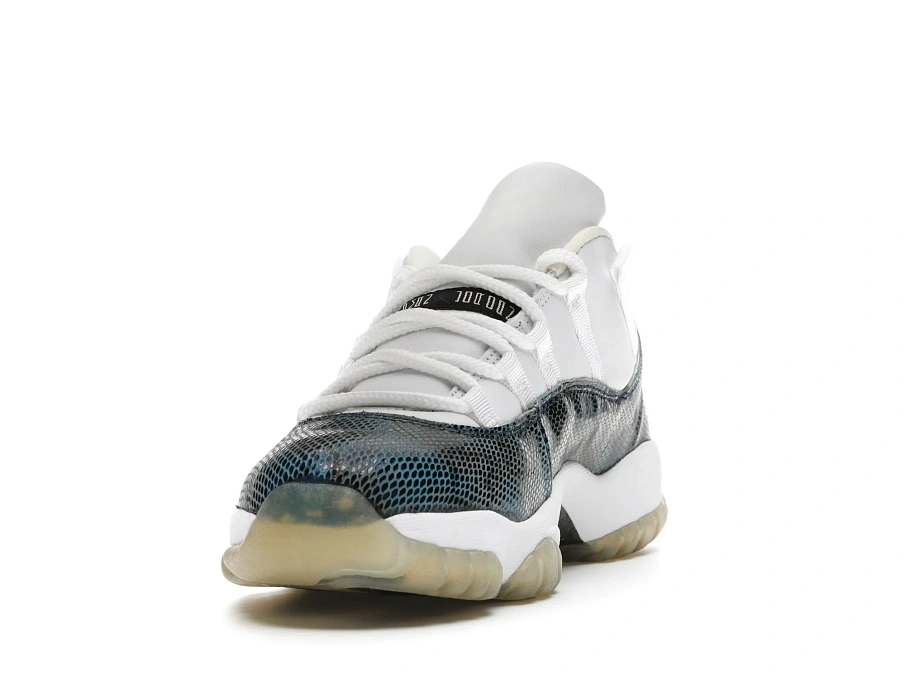Фото № 4 с приближением к товару «‎Jordan 11 Low Navy Snakeskin (2001)»
