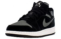 Фото № 2 с приближением к товару «‎Nike Air Jordan 1 Mid White Black Grey»