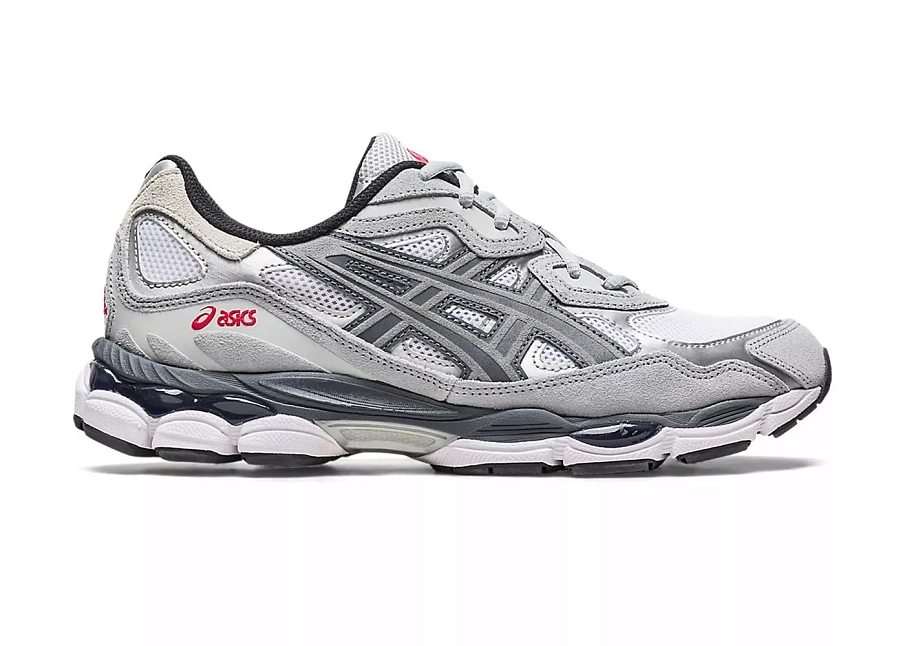 Фото № 1 с приближением к товару «‎ASICS Gel-NYC White Steel Grey»