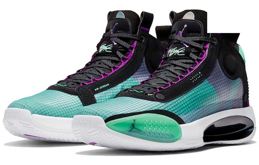 Фото № 2 с приближением к товару «‎Nike Air Jordan 34 Blue Void»