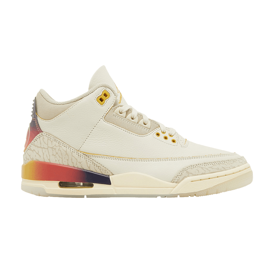 Фото № 1 с приближением к товару «‎J. Balvin x Air Jordan 3 Retro Medellín Sunset Sample»