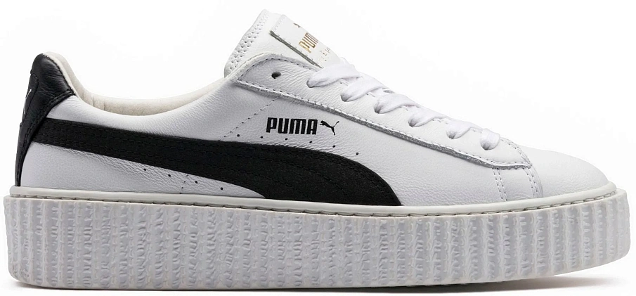 Фото № 1 с приближением к товару «‎Puma Creeper Rihanna Fenty Leather White»