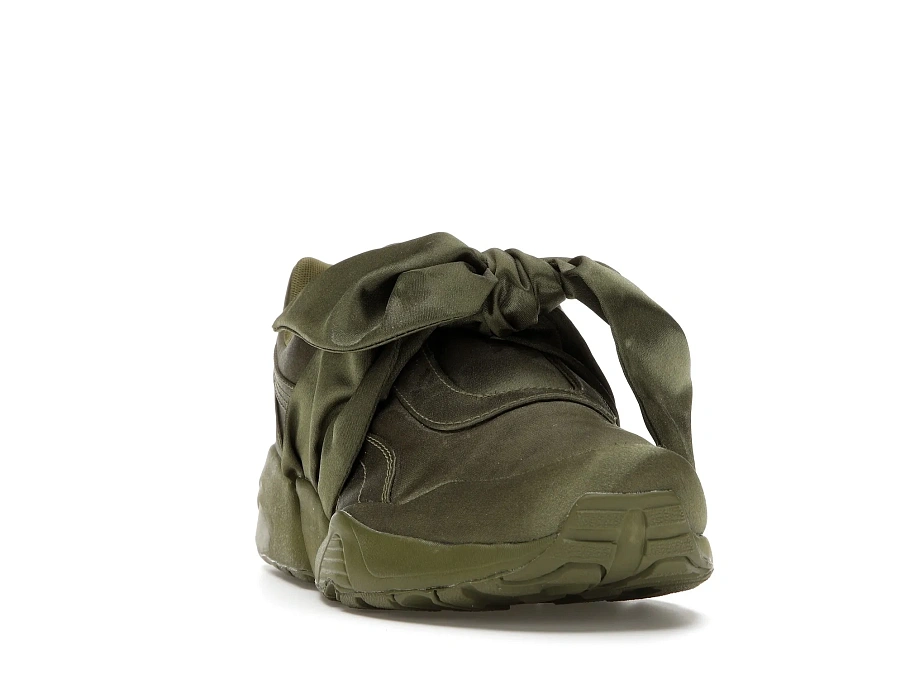 Фото № 3 с приближением к товару «‎Puma Bow Rihanna Fenty Olive »