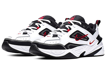 Nike M2K Tekno White Black Red - 3