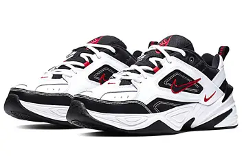 Nike M2K Tekno White Black Red - 3