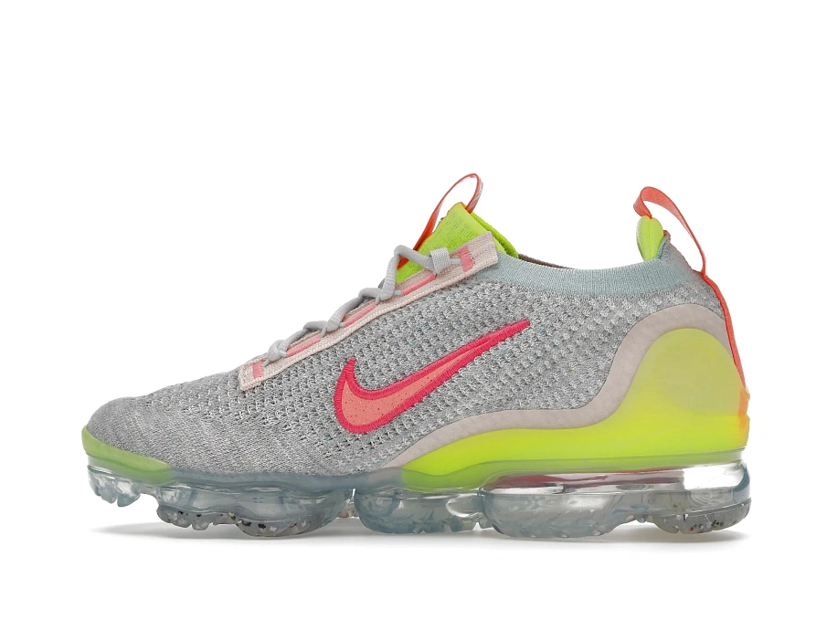 Фото № 5 с приближением к товару «‎Nike Air VaporMax 2021 FK Grey Volt »