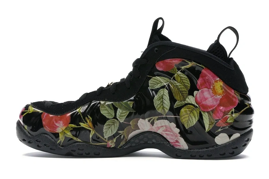 Фото № 6 с приближением к товару «‎Nike Air Foamposite One Floral »