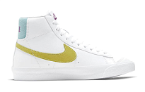 Фото № 2 с приближением к товару «‎Nike Blazer Mid '77 (GS) WhiteYellowPurple»