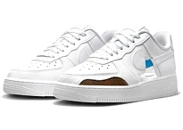 Фото № 1 с приближением к товару «‎Nike Air Force 1 Low '07 Cut Out White »
