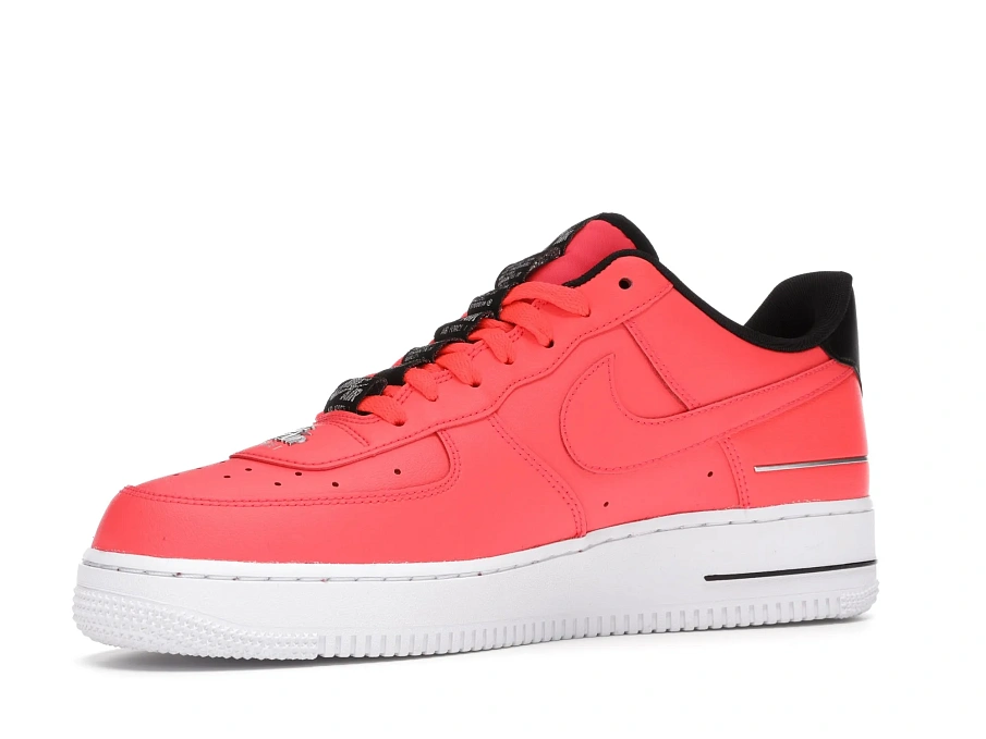 Фото № 2 с приближением к товару «‎Nike Air Force 1 Low 07 Laser Crimson»