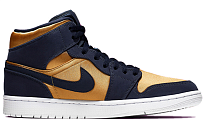 Фото № 2 с приближением к товару «‎Nike Air Jordan 1 Mid Obsidian Desert Ochre»