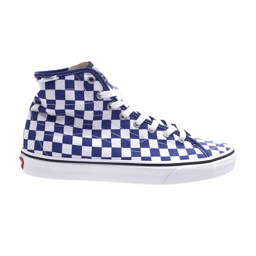 Noah x Vans Sk8-Hi Decon Navy Checkerboard - 1