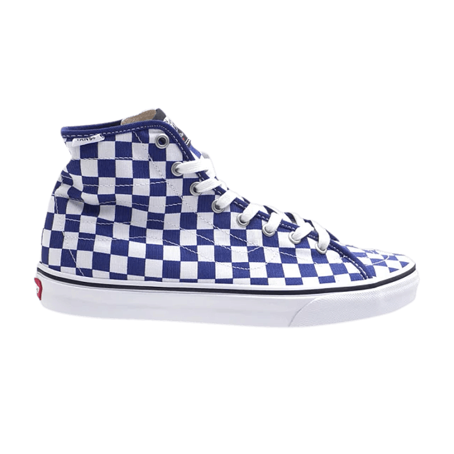 Фото № 1 с приближением к товару «‎Noah x Vans Sk8-Hi Decon Navy Checkerboard»