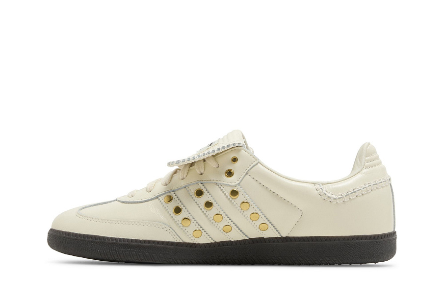 Фото № 4 с приближением к товару «‎Wales Bonner x adidas Samba Studded Pack - Cream»