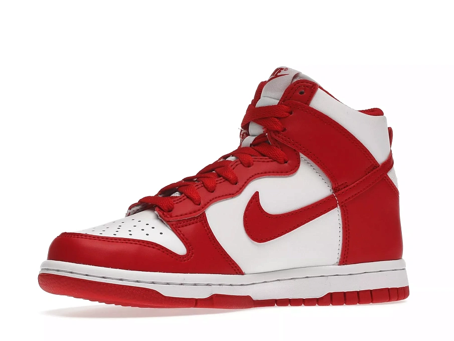 Фото № 3 с приближением к товару «‎Nike Dunk High Championship White Red »