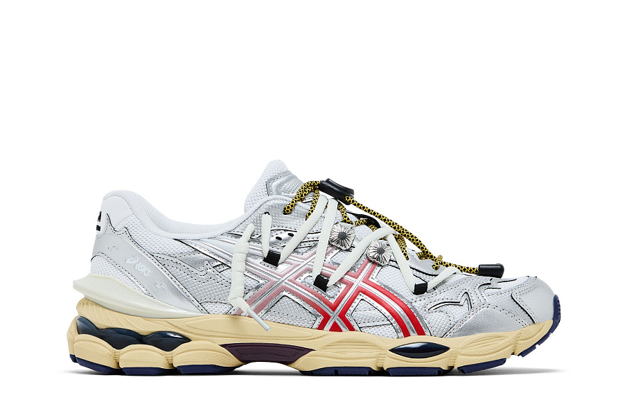 Фото № 2 с приближением к товару «‎TOGA x ASICS Gel Cumulus 16 TG White Red Pure Silver»