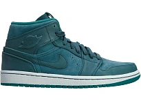 Фото № 1 с приближением к товару «‎Jordan 1 Mid Nouveau Nght Shd Nght Shd-Lsh Tl White»