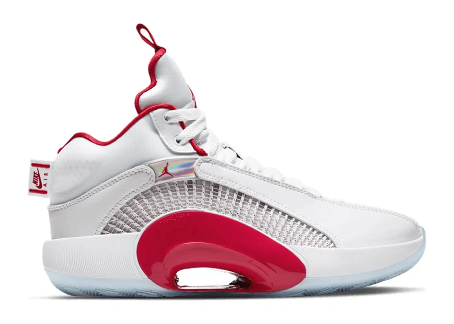 Фото № 1 с приближением к товару «‎Jordan XXXV White Fire Red »