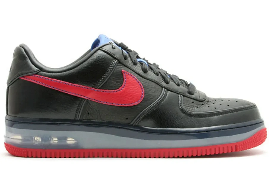 Фото № 1 с приближением к товару «‎Nike Air Force 1 Low Supreme Max Air '07 Black Red»