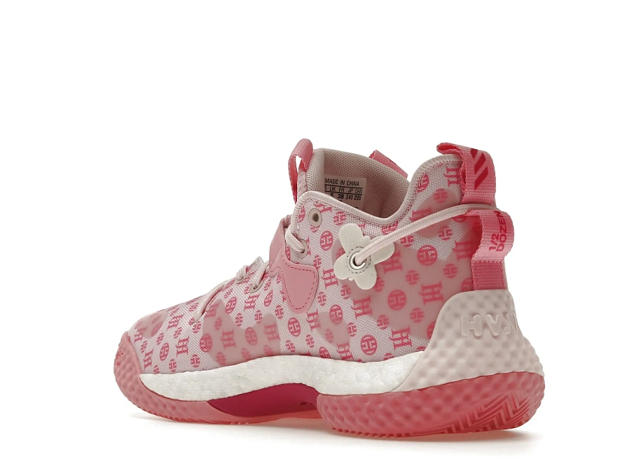 Фото № 6 с приближением к товару «‎adidas Harden Vol. 6 Clear Pink Cloud White Team Real Magenta»