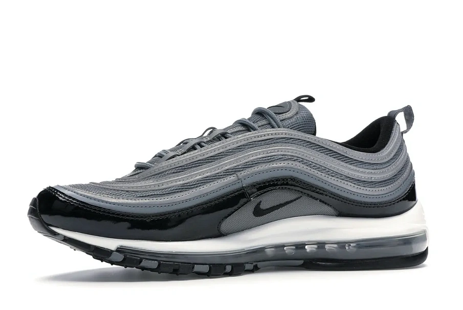 Фото № 2 с приближением к товару «‎Nike Air Max 97 Cool Grey Black Patent»